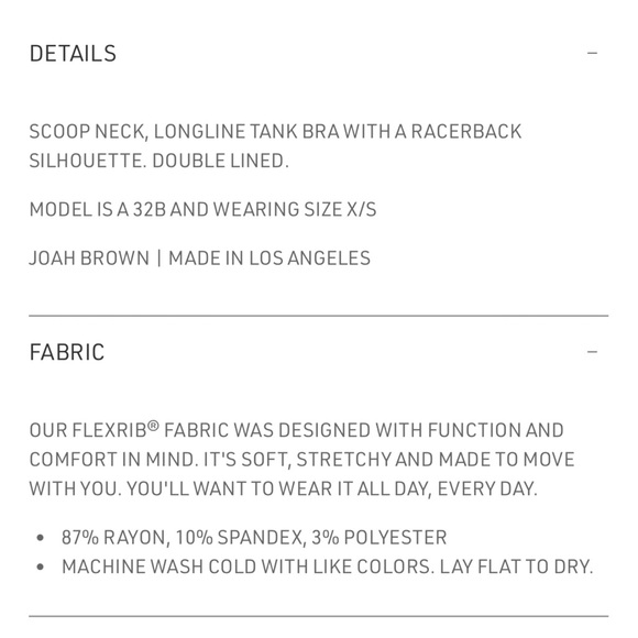 Joah Brown Varsity Tank Bra - Picture 7 of 8